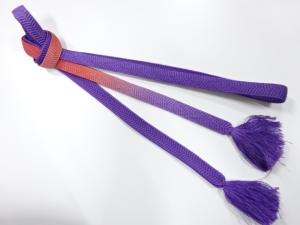 正絹　手組帯締め